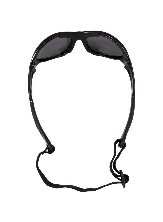 Birdz Eyewear Seahawk Water Sports Safety Goggles Jetski Kayaking Jet Ski Watersports Black Frames + Purple Reflectech Mirror Lenses - Image 4