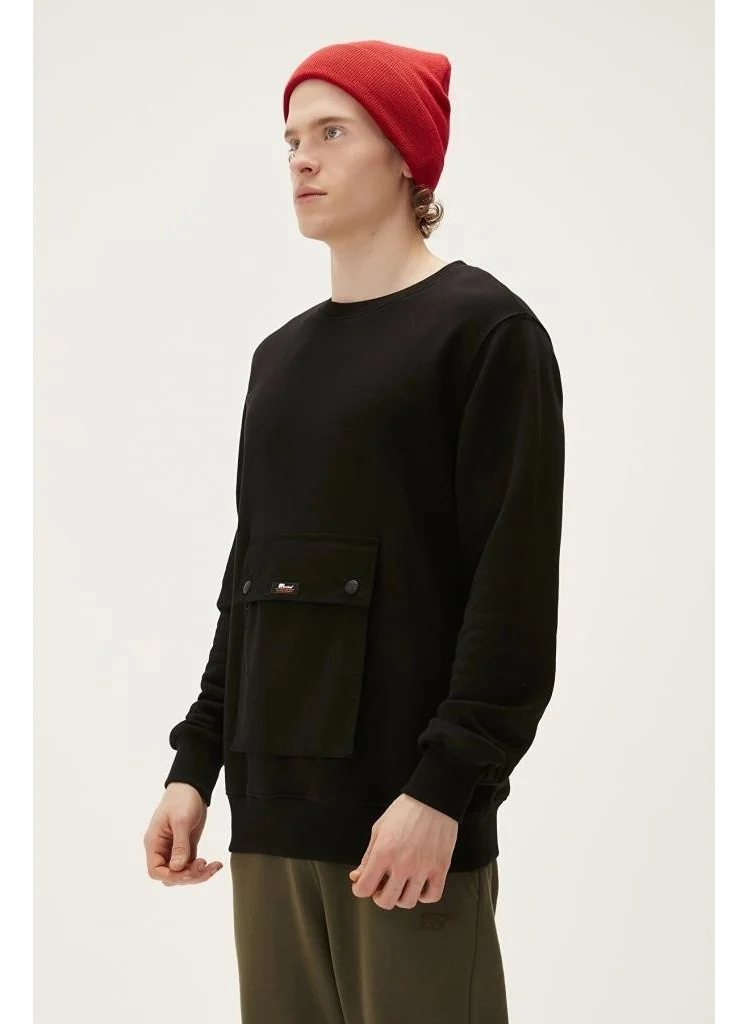 Bad Bear Kangaroo Men's Black Sweatshirt