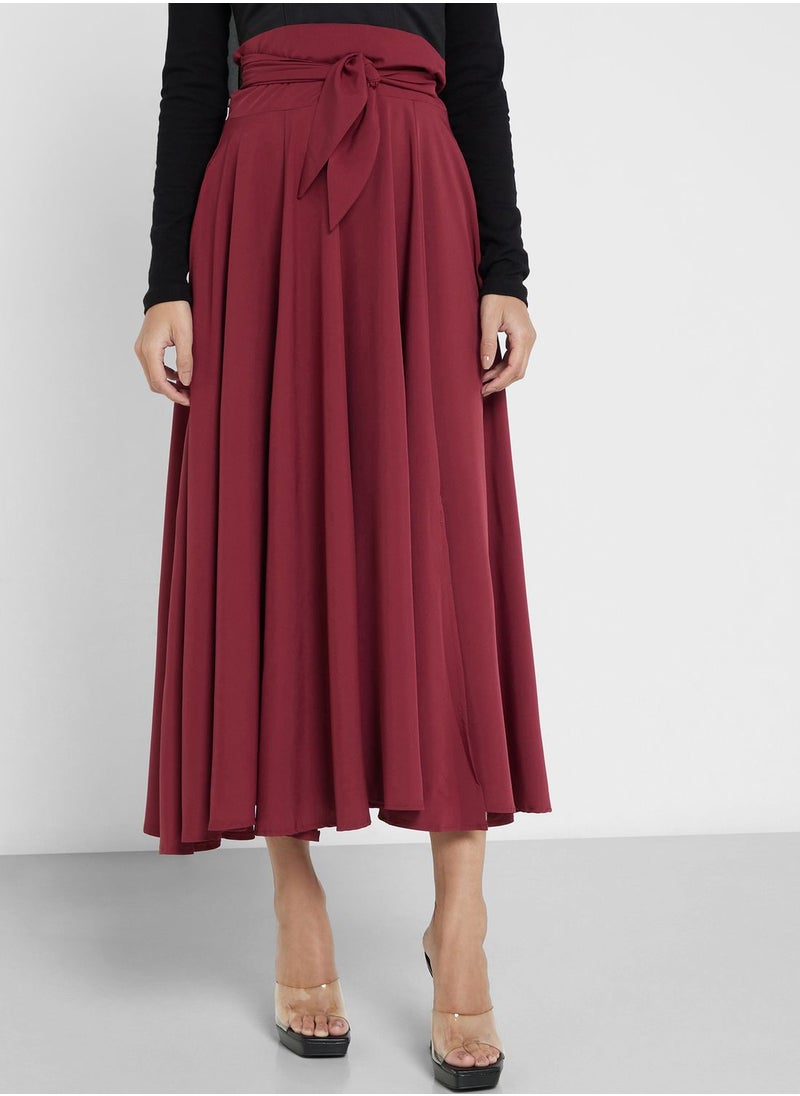Khizana - High Waist A Line Skirt - Image 1