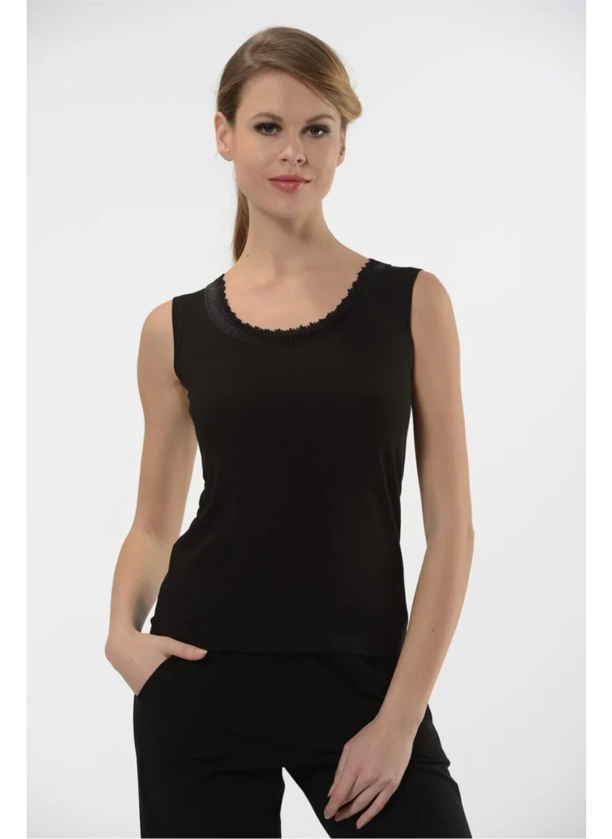 أتش أم دي 2440 Cotton Thick Strap Women's Athlete - Black