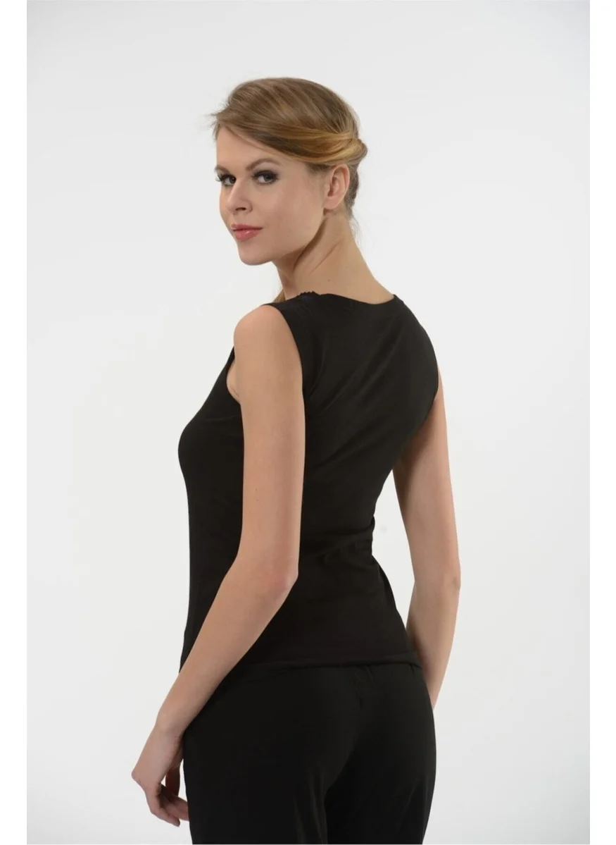 أتش أم دي 2440 Cotton Thick Strap Women's Athlete - Black