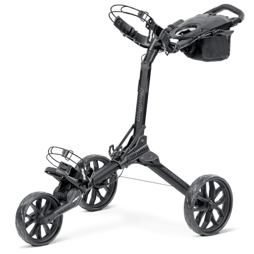 Bag Boy Nitron Golf Push Cart, Black/Slate - Image 1