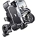 Delobon Bike Phone Holder HandlebarMotorcycle Phone MountATV Cell Phone ClampScooter Phone Clip for iPhone 15 Pro Max14 13 12plus Samsung S24Ultra S23 and More 47 to 70 inch Phone - Image 2