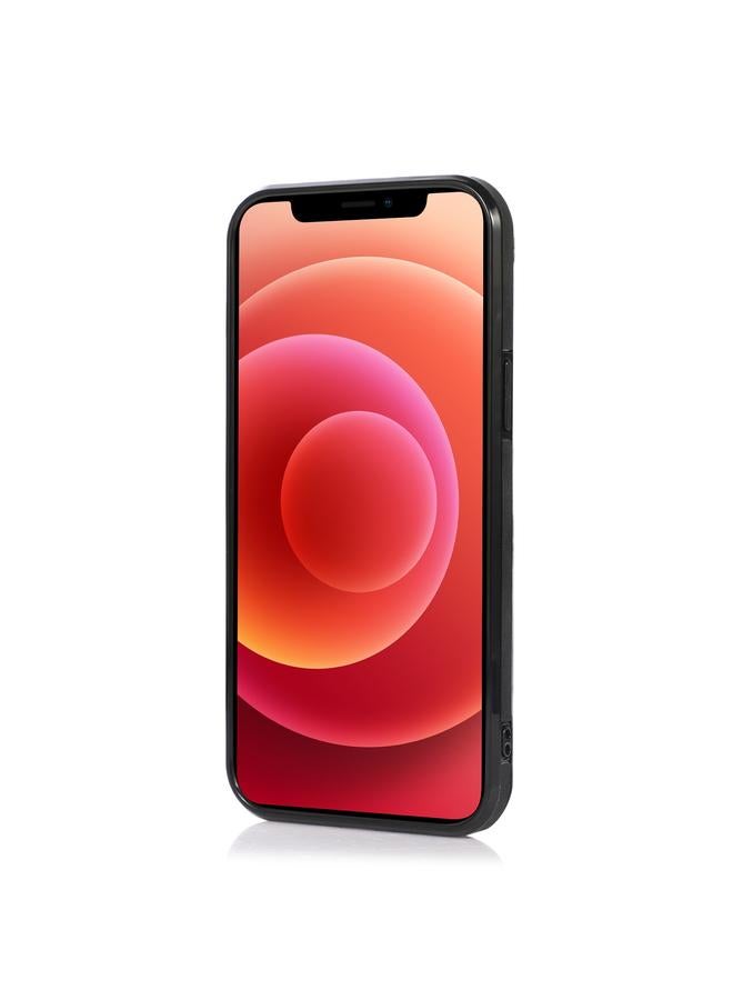 اس-توب حافظة لهاتف iPhone 13 حافظة جلدية ثلاثية الطي مع فتحة للبطاقات ومحفظة وحامل - Image 3