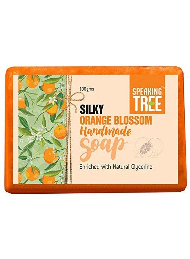 Speaking Tree Silky Orange Blossom Handmade Soap - 100 Gms (Pack Of 3) - Image 2