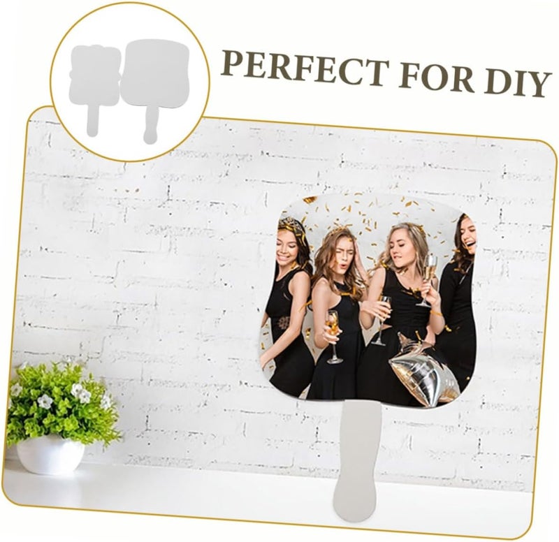 KICHOUSE Sublimation Graduation Photo Frame Set 2pcs Blank DIY Sublimation Picture Frames for Desk Display for Graduation Party Decor - Image 3