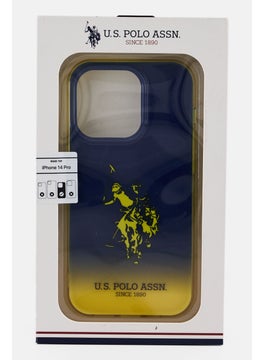U.S. Polo Assn. iPhone 14 Pro Gradient Case with Dyed Bumper  Horse Logo Phone Case, Multicolor  - Image 1
