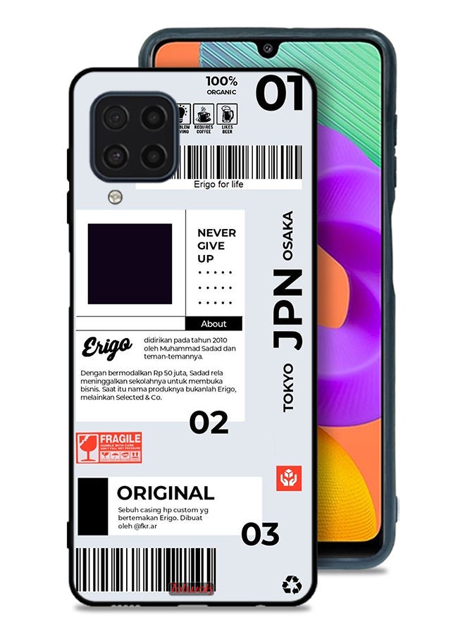 Tolwak Samsung Galaxy M32 4G Protective Case Cover Japan Sticker - Image 1