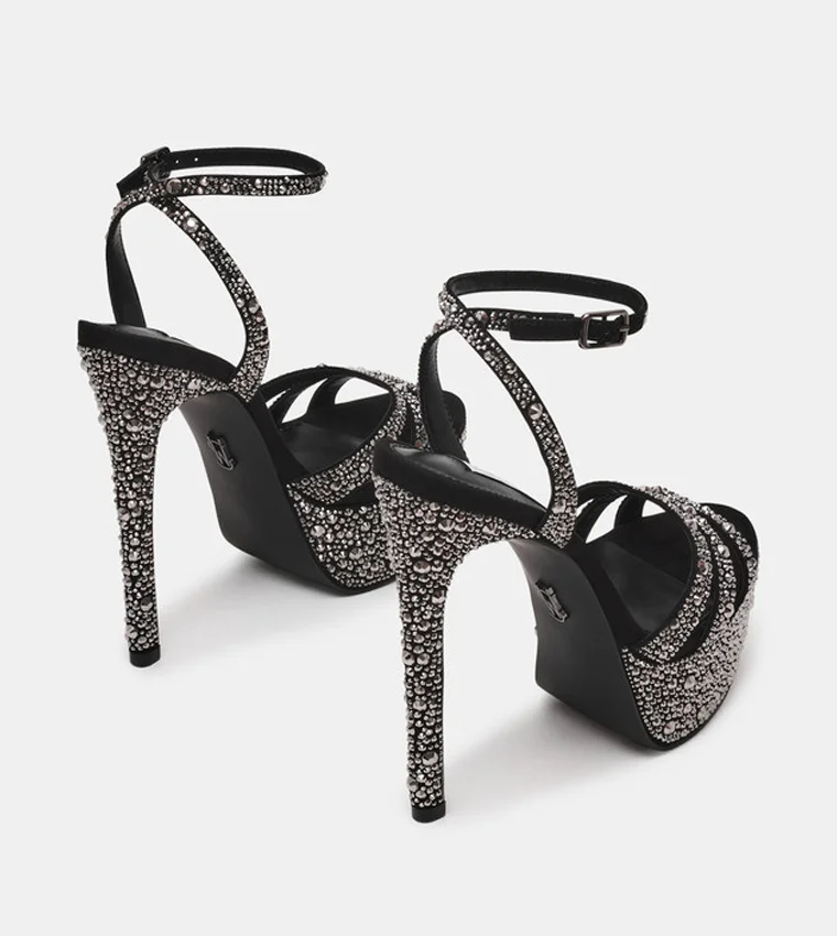 ستيف مادن Solace-R Embellished Platform Sandals