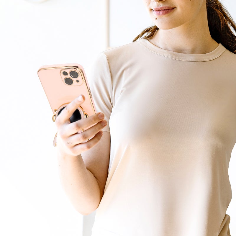 Phone Protective Case Anti-scratch Phone Cover Phone Rack Compatible with iphone 13 - Image 4