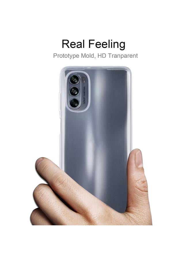 S-TOP Case For Motorola Moto G62 Ultra-thin Transparent TPU Phone Case - Image 3
