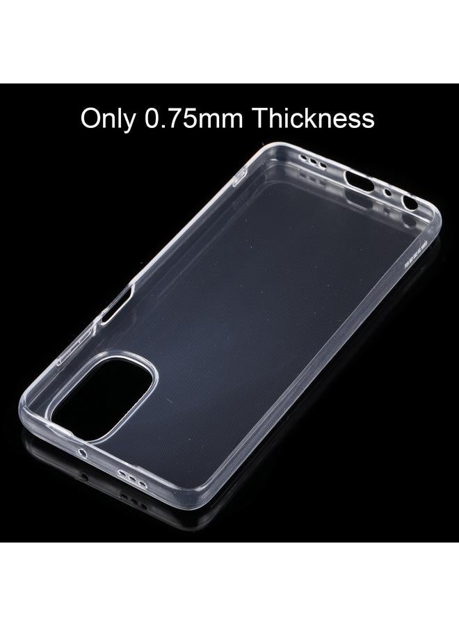 S-TOP Case For Motorola Moto G62 Ultra-thin Transparent TPU Phone Case - Image 5