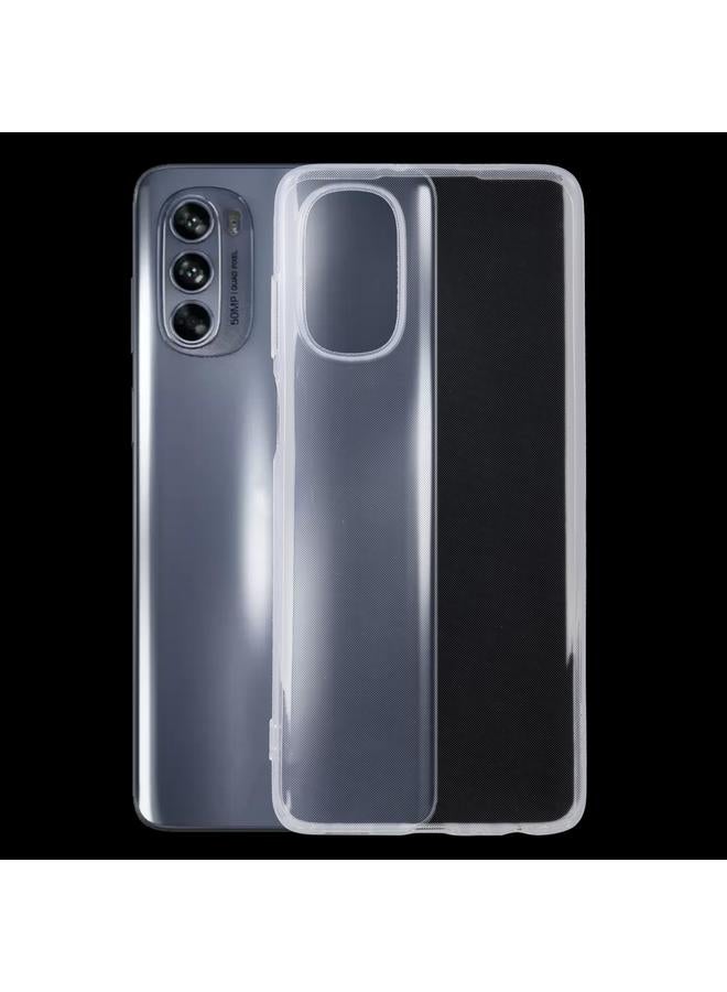 S-TOP Case For Motorola Moto G62 Ultra-thin Transparent TPU Phone Case - Image 1