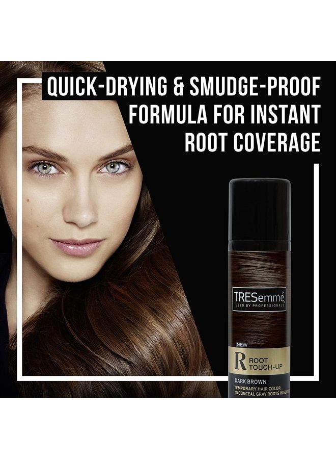 Tresemme Root Touch-Up Dark Brown Hair Temporary Hair Color Ammonia-free, Peroxide-free Root Cover Up Spray 2.5 oz - Image 5