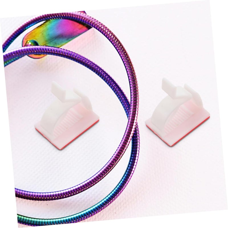 Quick assemble 100PCS Adjustable Acrylic Fixing for Wire Organization Self Adhesive Cable for Efficient Home and White Stackable design Fade proof Global standard processed material Sufficient order stock Precision made Light sturdy raw material Multi-market matching options Repeated use friendly design Domestic distribution ready Oil resistant Long lasting universal build Gulf standard sizing alternatives Market diverse application fit Local & cross border ship compatible Low wear optimized design Home & professional compatible Certified local stock Backup reserve local stock Temp resistant Connectable modular Flexible anti-break Bug proof seal Wear resistant upgraded material All climate suitability - Image 4