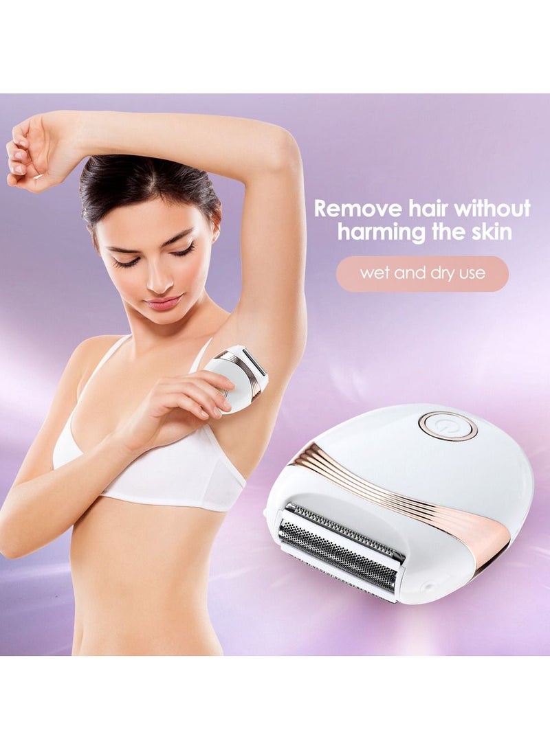 USB Rechargable Female Epilator Women Shaver Hair Removal Electric Lady Shaving Trimmer Bikini Depilatory Legs Body depilador - Image 1