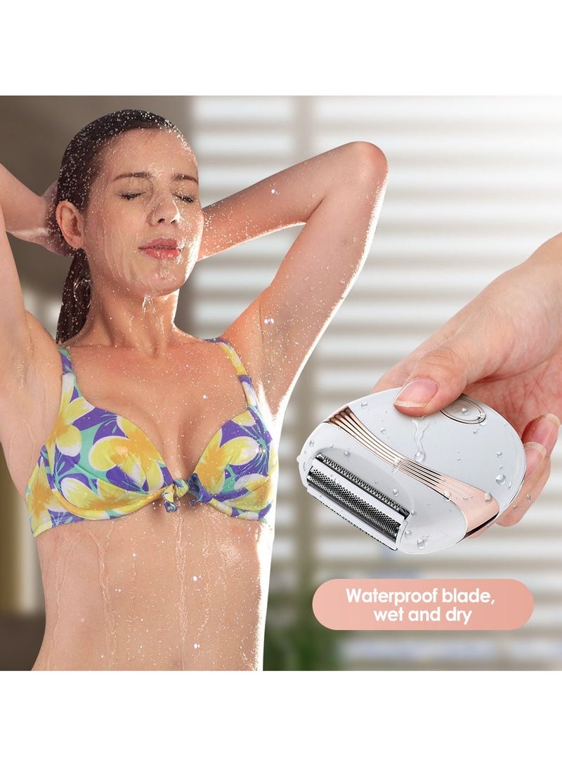 USB Rechargable Female Epilator Women Shaver Hair Removal Electric Lady Shaving Trimmer Bikini Depilatory Legs Body depilador - Image 2