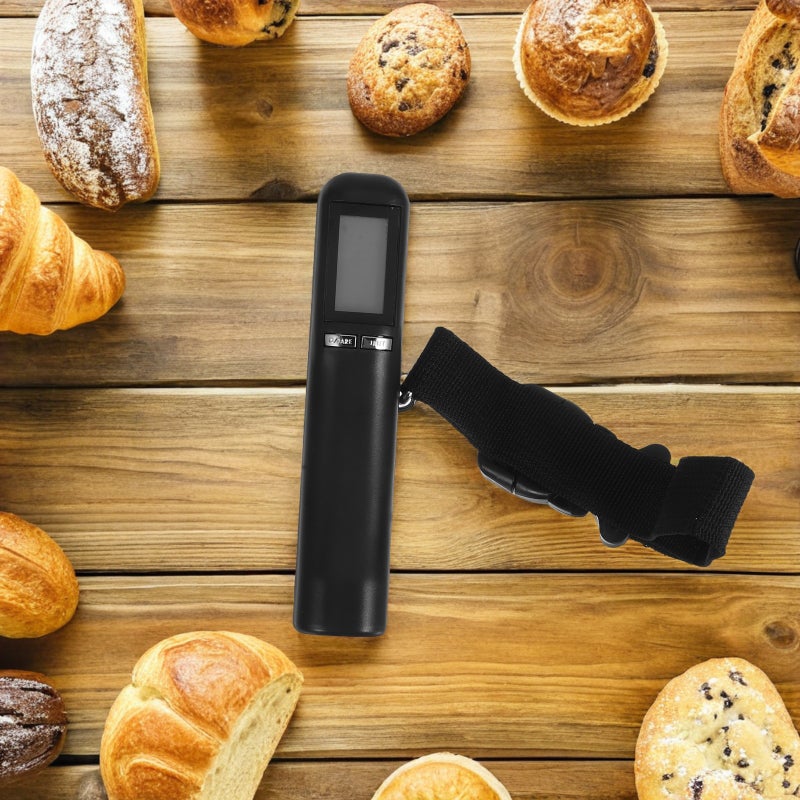 Portable Electronic Luggage Scale: Handheld Suitcase Scale 50kg/110lbs with Strong Strap Backlit LCD Display -Off - Travel Essential Weight - Image 5