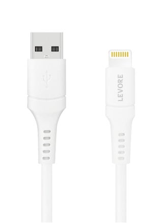 Levore USB to Lightning Cable MFI Certified TPE 1.8m - White - pzsku/Z7D521FF3B32E7D8C52F1Z/45/_/1684928844/d8d50732-6958-440d-85d8-05c60d5033dd