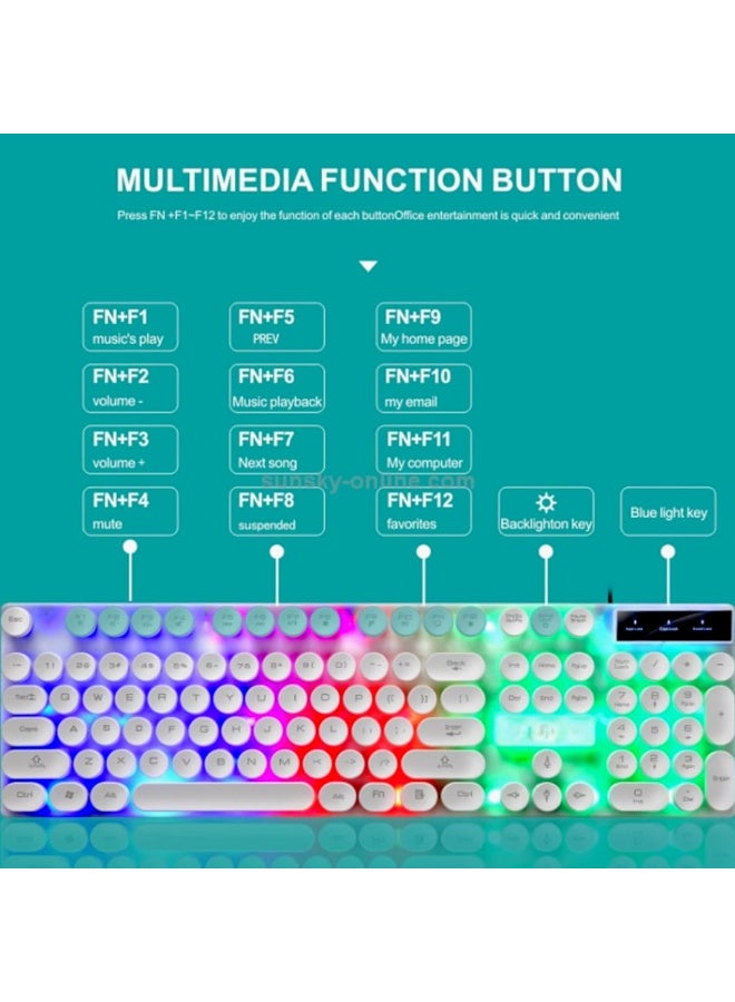Zero Keyboard ZERO RGB Electronics ZR- USB Keyboard, Stylish Spill-Resistant Design, Silent Keys (Pink, ZR-2050) - Image 4