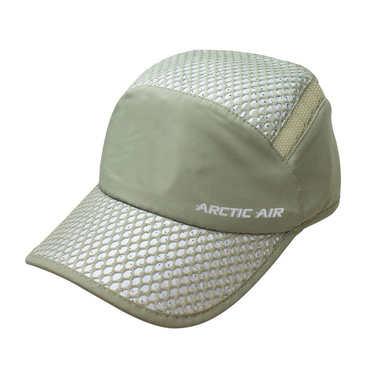 Arctic Air Adjustable Sports Cap, Beige, Hat - Image 1