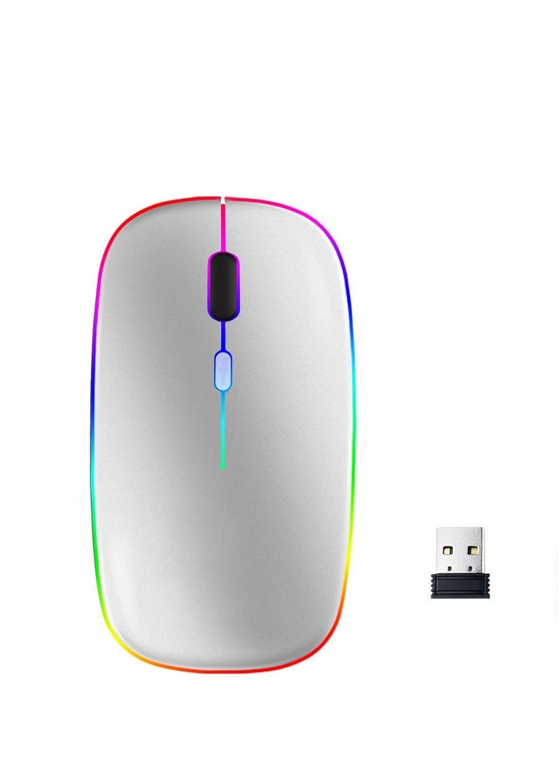 KUYING New Dual Mode 5.0 Bluetooth Wireless Mouse  - Image 1