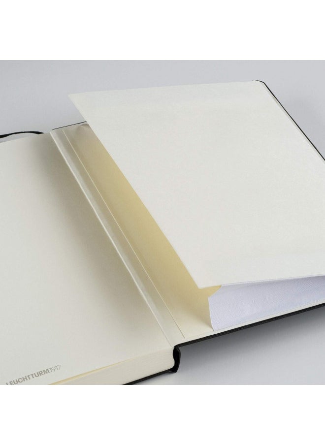 Leuchtturm1917 - Notebook Hardcover Master Classic A4+ - 235 Numbered Pages For Writing And Journaling (Black, Ruled)
