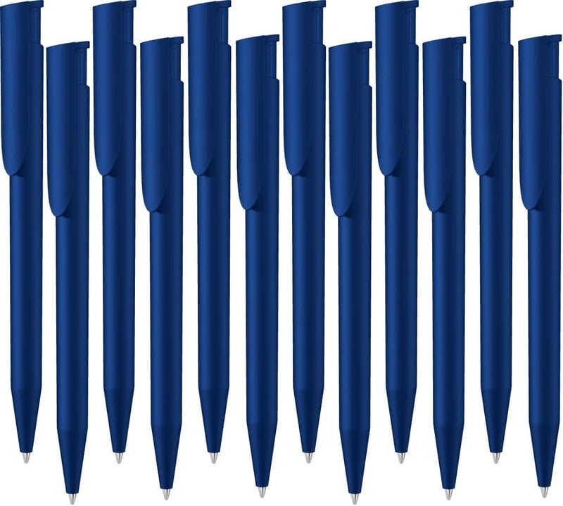 Pack of 12 Royal Blue Ballpoint Pens - Image 1