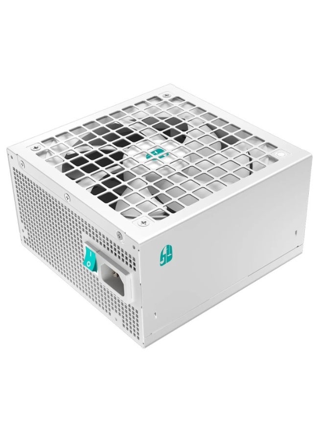 ديب كول مزود طاقة PN1200M WH بقدرة 1200 واط، معياري بالكامل، ATX 3.1، PCIe 5.1، حاصل على شهادة 80 PLUS Gold، مروحة FDB مقاس 135 مم، كابل GPU بقدرة 600 واط (12 فولت - 2x6)، تصحيح معامل القدرة النشط (Active PFC)، محول نصف جسر SRC LLC + DC-to-DC، مكثف ياباني عالي الجودة، أبيض | R-PNC00M-FC0W-JGUK - Image 3