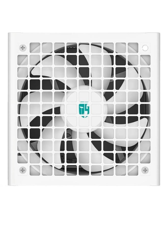 ديب كول مزود طاقة PN1200M WH بقدرة 1200 واط، معياري بالكامل، ATX 3.1، PCIe 5.1، حاصل على شهادة 80 PLUS Gold، مروحة FDB مقاس 135 مم، كابل GPU بقدرة 600 واط (12 فولت - 2x6)، تصحيح معامل القدرة النشط (Active PFC)، محول نصف جسر SRC LLC + DC-to-DC، مكثف ياباني عالي الجودة، أبيض | R-PNC00M-FC0W-JGUK - Image 5