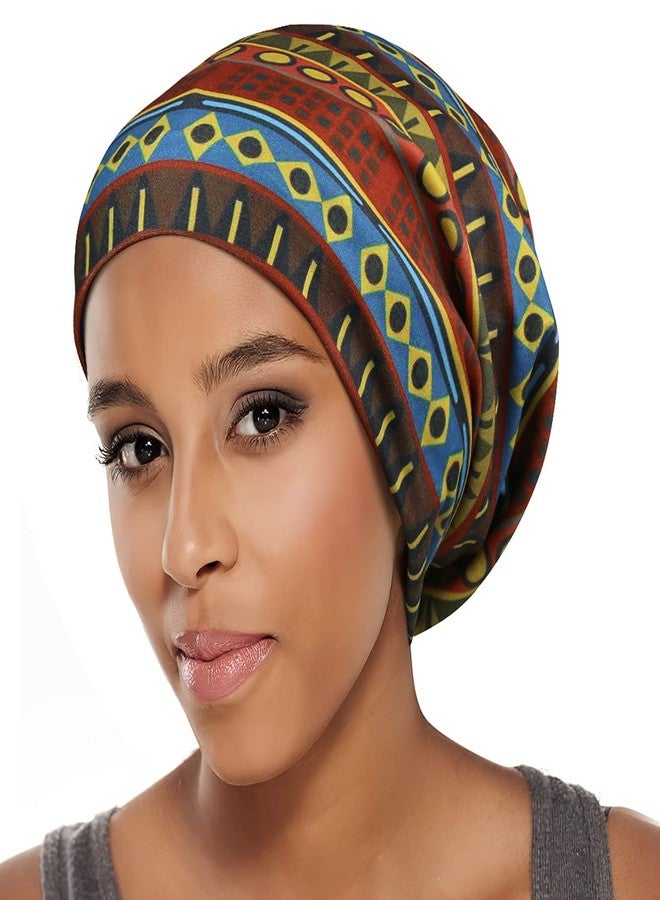 Heerf Curly Hair Wrap Natural Hair Buff Head Cover Night Slap Cap for Women - Image 2