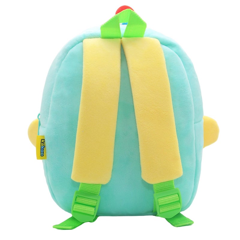 Plush Kids Backpack, UFO Space Design, Soft Lightweight School Bag for Toddlers and Preschool Kids - Image 5