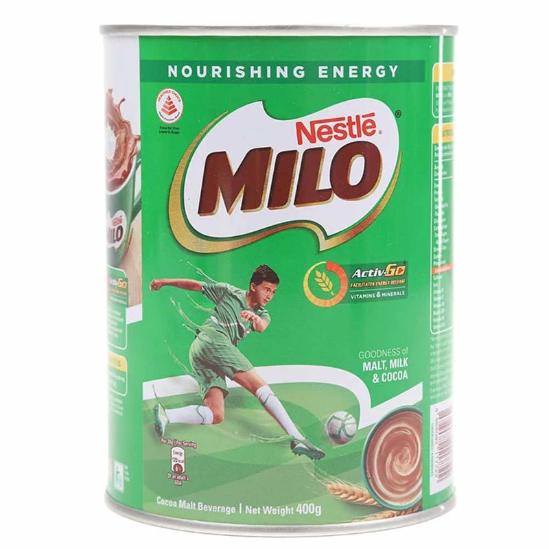 Nestle Milo Activ Go Cocoa Malt Beverage- 400gms Tin Pack - Image 1