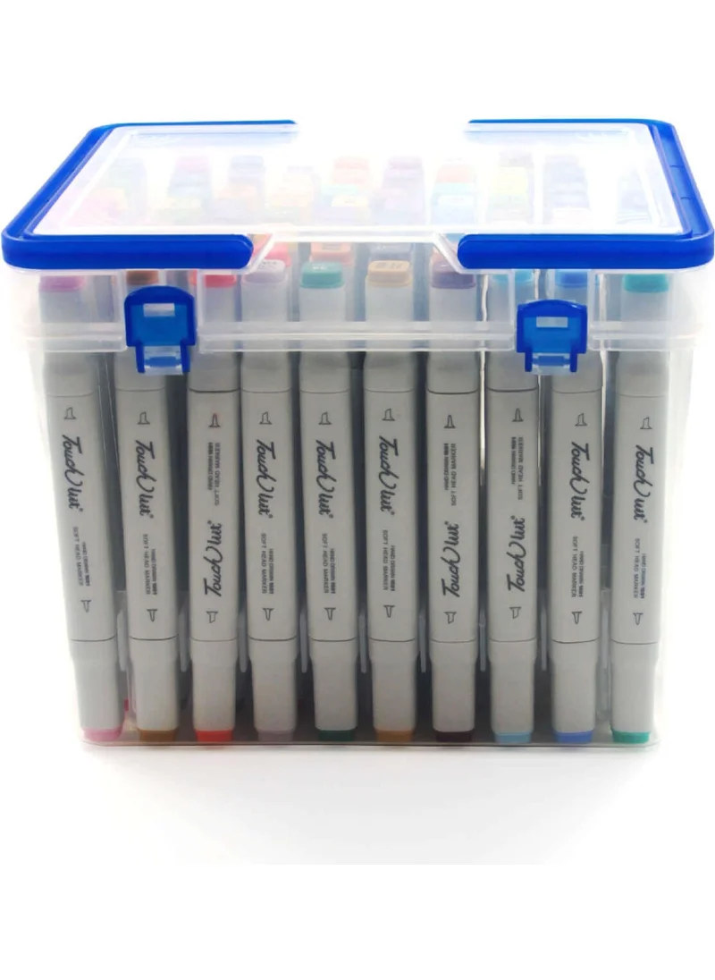 Gvn Art Touchliit Double Sided Graphic Marker Pen Set 60 PIECES