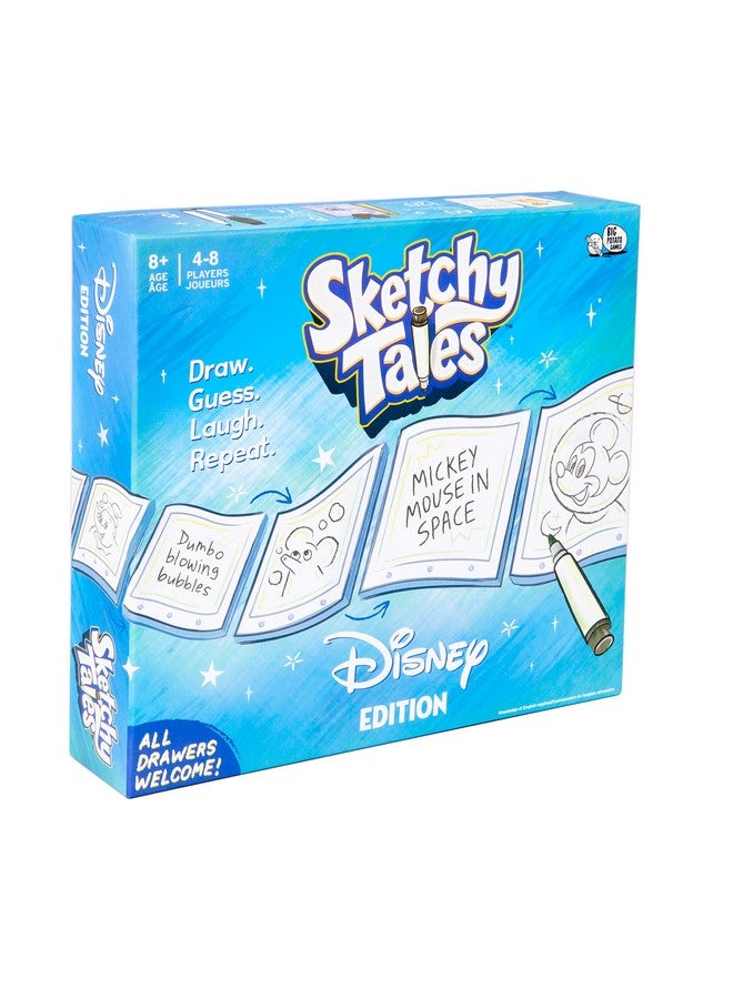 BIG POTATO Disney Sketchy Tales Game - Magical Disney Games for Kids - Draw Your Favorite Disney Characters - Fun for Kids and Adults - Image 1