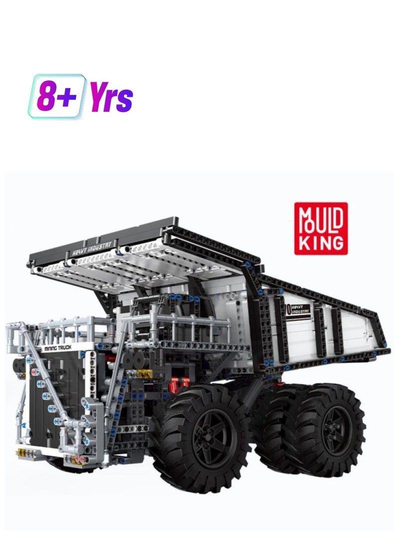 mould king Toys car mine heavy dump truck building kit, car toy building , Automobile toys building kit, suitable for children over 8 years old and adult display collectors, Gifts for adults and boys 17028  - Image 1