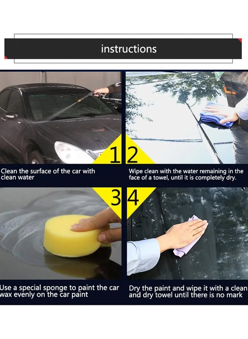 Sword Pro Diamond Hard Wax for Cars - UV Protection, Restores Paint Luster, Long-lasting Shine - Image 5