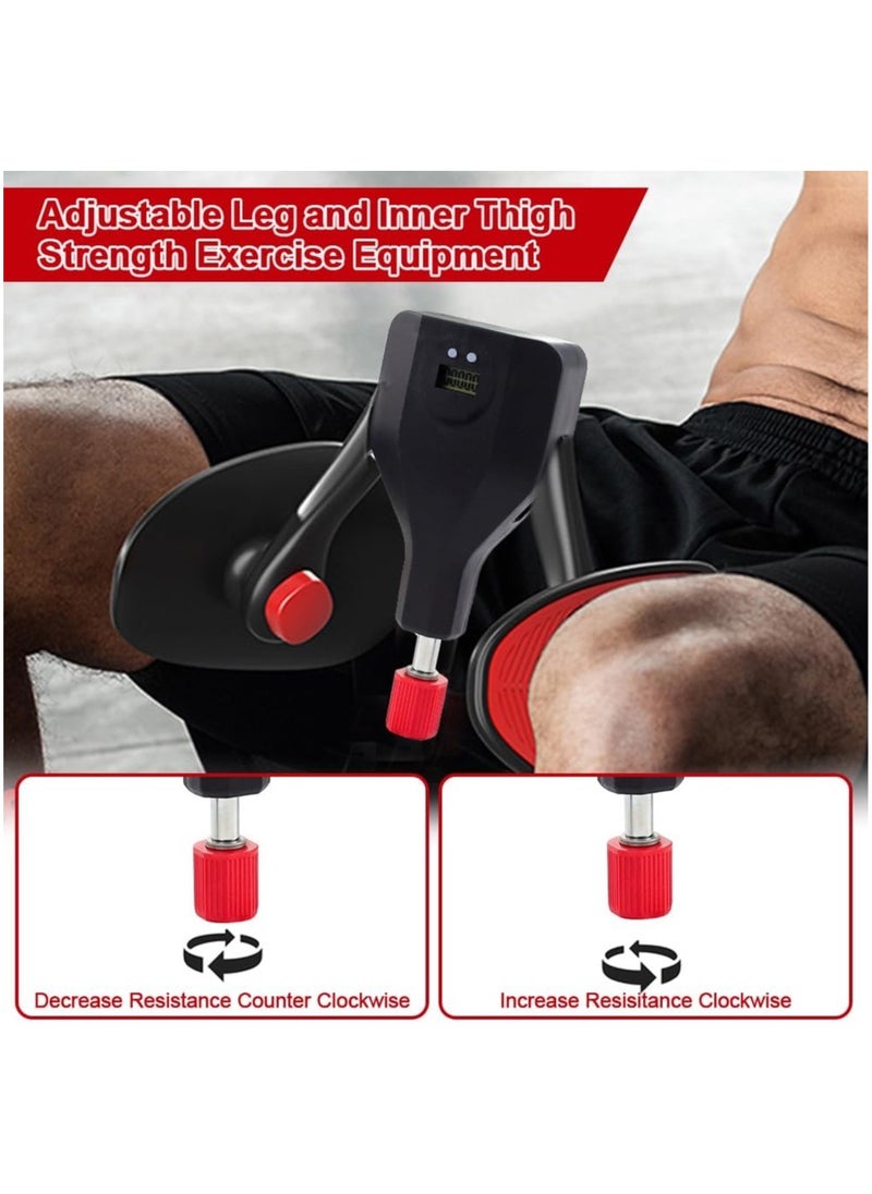 YOKA - Thigh Master Hip Trainer Kegel Exerciser, Hip Trainer Exercise Equipment,Adjustable Leg and Inner Thigh Strength Exercise Equipment，Legs Workout Equipment for Men ， Kegel Exercise Products for Women - Image 1