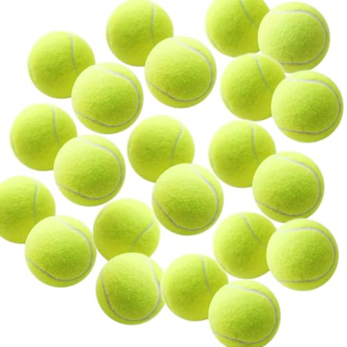 Swity Home Tennis Balls, 12 Pack Tennis Training Balls for Adults Lessons, Practice or Playing with Pet (Regular Color) - Image 1