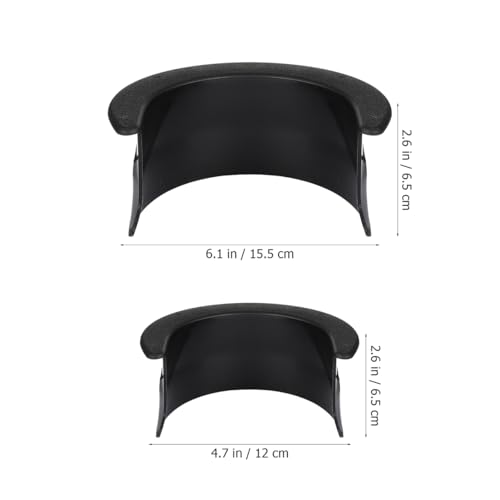 BESPORTBLE 6pcs Pool Table Pockets, Plastic Black Billiard Pocket Liner 4 Corner Protectortor Long-Lasting Pocket Frame Pool Table Accessory for Bar Pools Table - Image 4