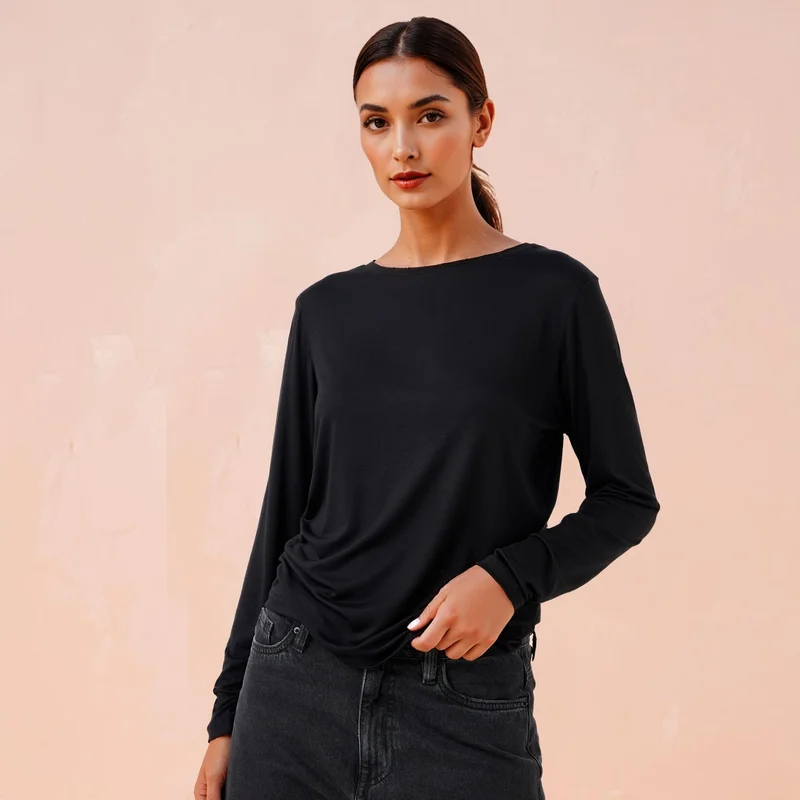 Splash FAV Slim Fit T-shirt with Long Sleeves