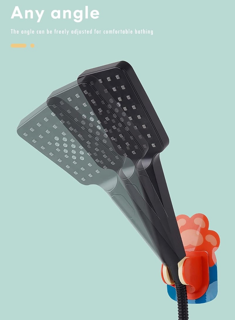 3-Pack Shower Head Holder - Flexible Shower Head Holder With Adjustable Angle - Installs Securely In Minutes - Perfect For Any Bathroom - Image 4