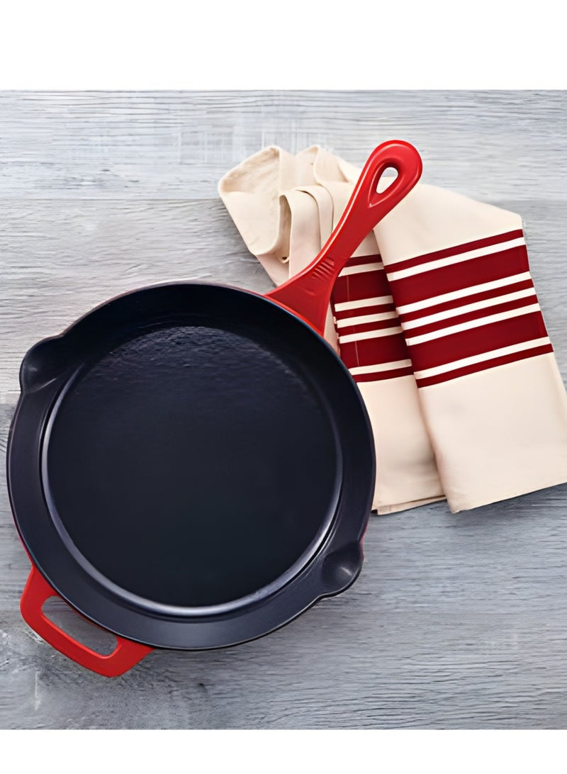 زويلينج جيه إيه هنكلز طقم مقلاة حديد زهر مطلية 2 قطعة 26 سم + 30 سم - Image 2