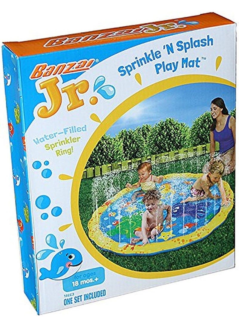 BANZAI 54In-Diameter Sprinkle & Splash Play Mat - Image 4