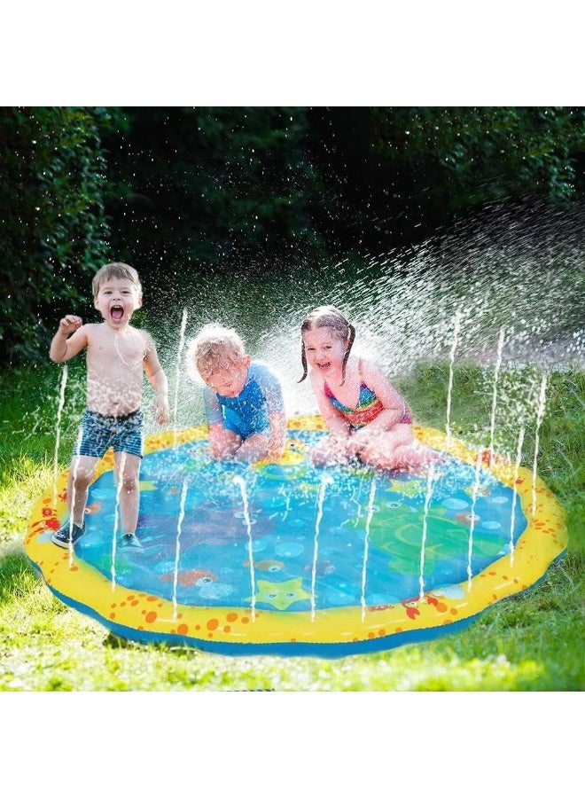 BANZAI 54In-Diameter Sprinkle & Splash Play Mat - Image 2