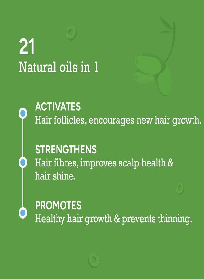 CITTA 21-In-1 Supercharged Hair Oil with Scalp Applicator - Hair Fall Control & Scalp Repair - Deep Repair from Root to Tip - Amla, Bhringraj & Olive Oil Blend - Shine & Moisture Lock - Dermatologically Tested - 200 ml - Image 2