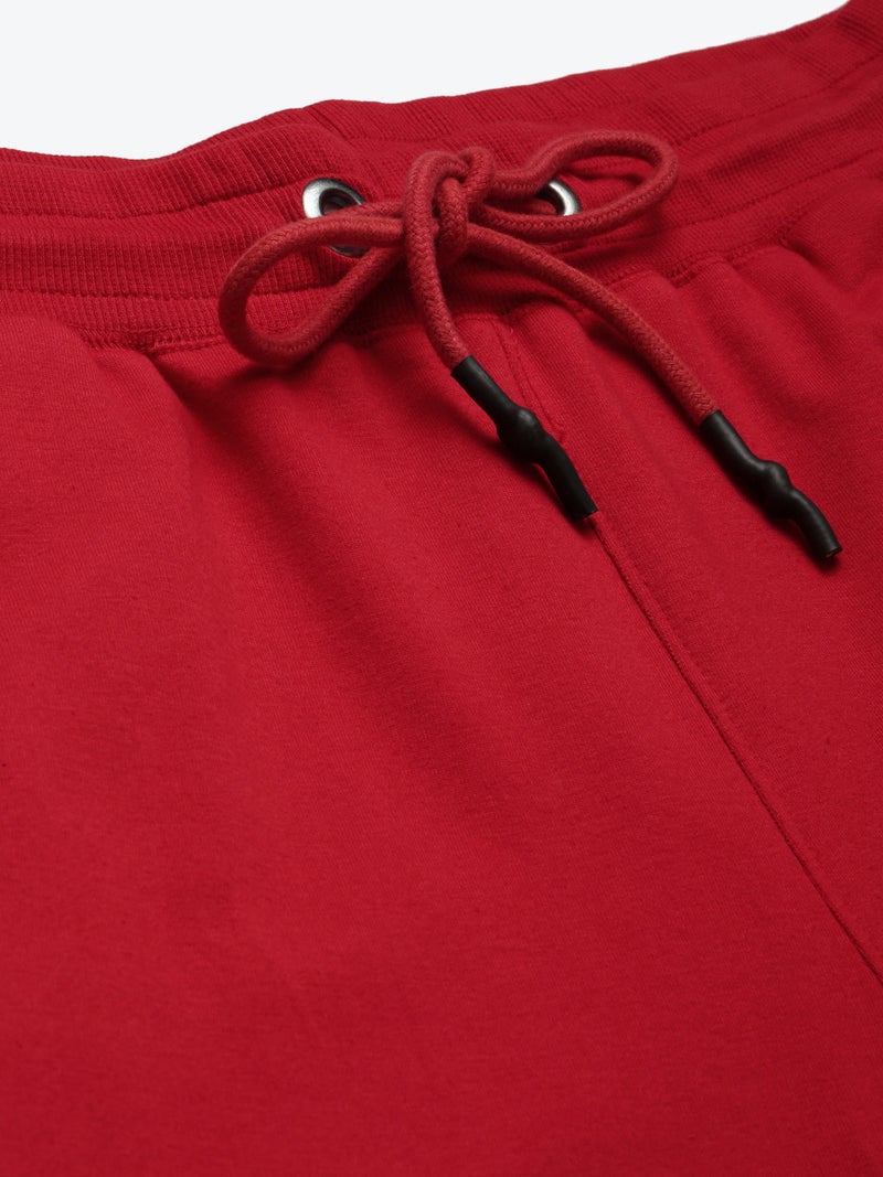 amswan COTTON RICH LYCRA WITH CONTRAST PANNEL PRINTED TRACK PANTS - Image 5