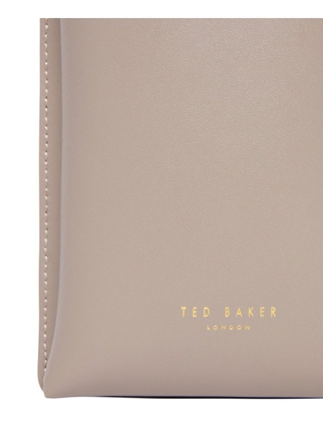 Ted Baker حقيبة كروس بودي صغيرة بحزام منسوج - Image 3