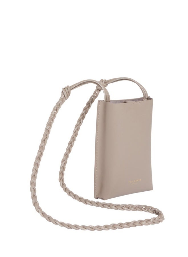 Ted Baker حقيبة كروس بودي صغيرة بحزام منسوج - Image 1
