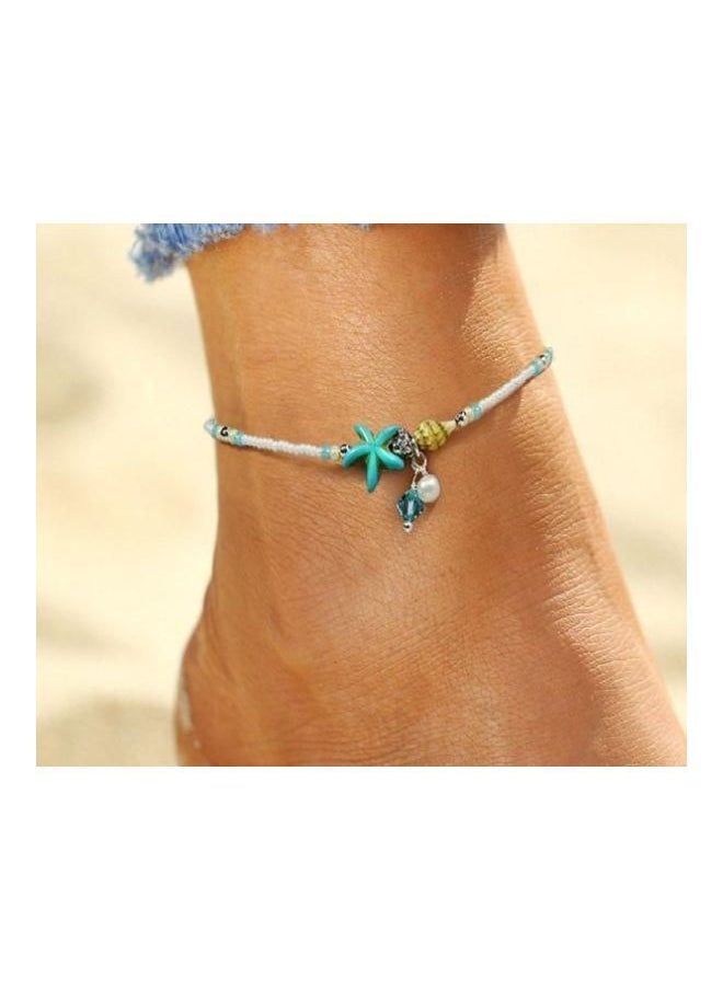NIBEMINENT - Bead Starfish Anklet - Image 1